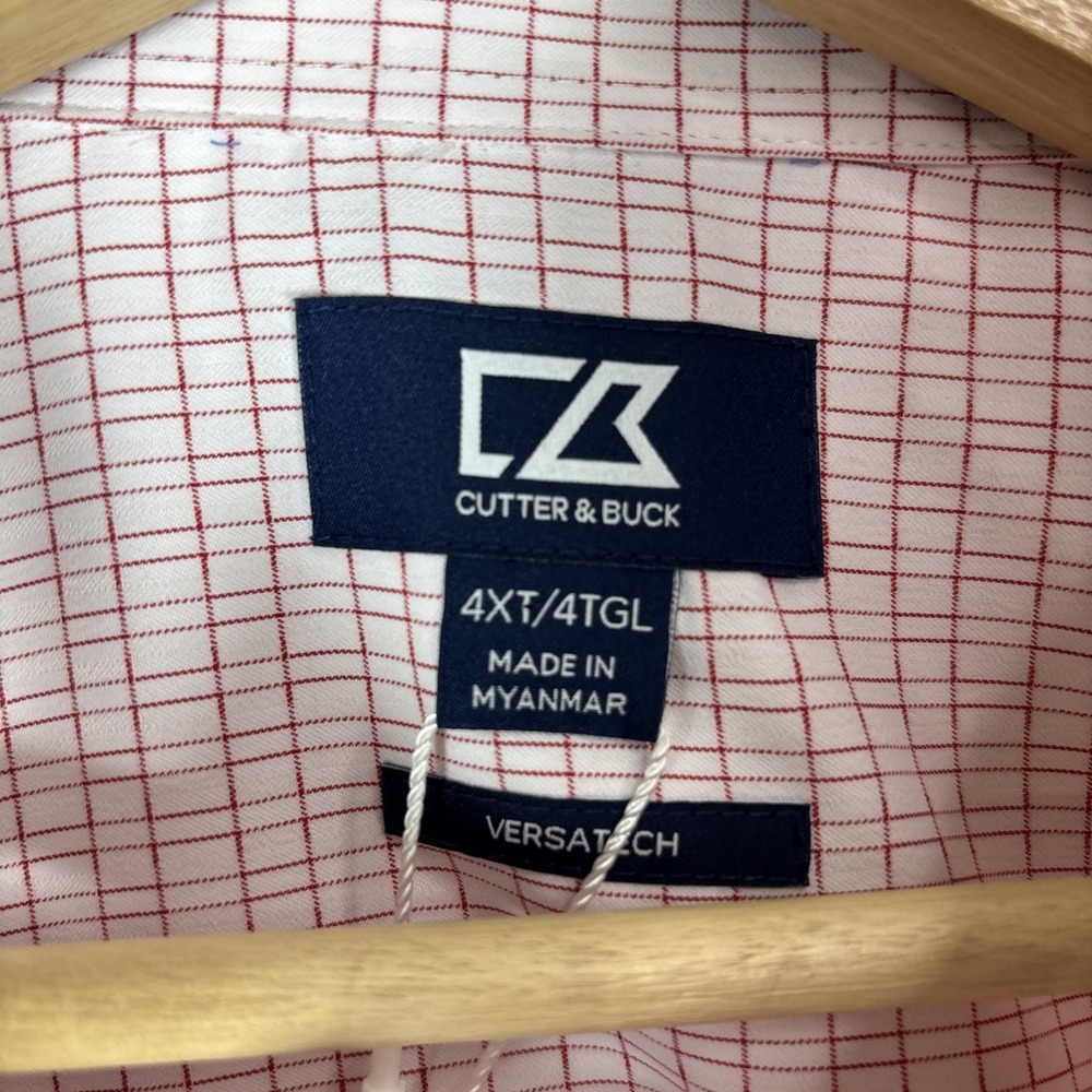 (Lot of 2) Cutter & Buck 4XT/TGL Mens Long Sleeve Collared Button Down Shirt NWT - Picture 3 of 11